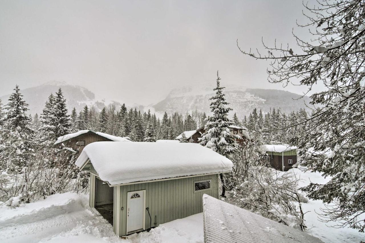 Cabin With Hot Tub And Views 1 Mile To Alyeska Resort Girdwood Exterior foto